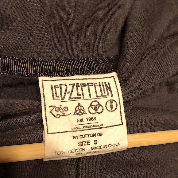 2013 Led Zeppelin Graphic Hoodie Women’s Size Small - Picture 8 of 8